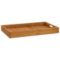 Plateau de service 60x35 cm Bois de teck massif