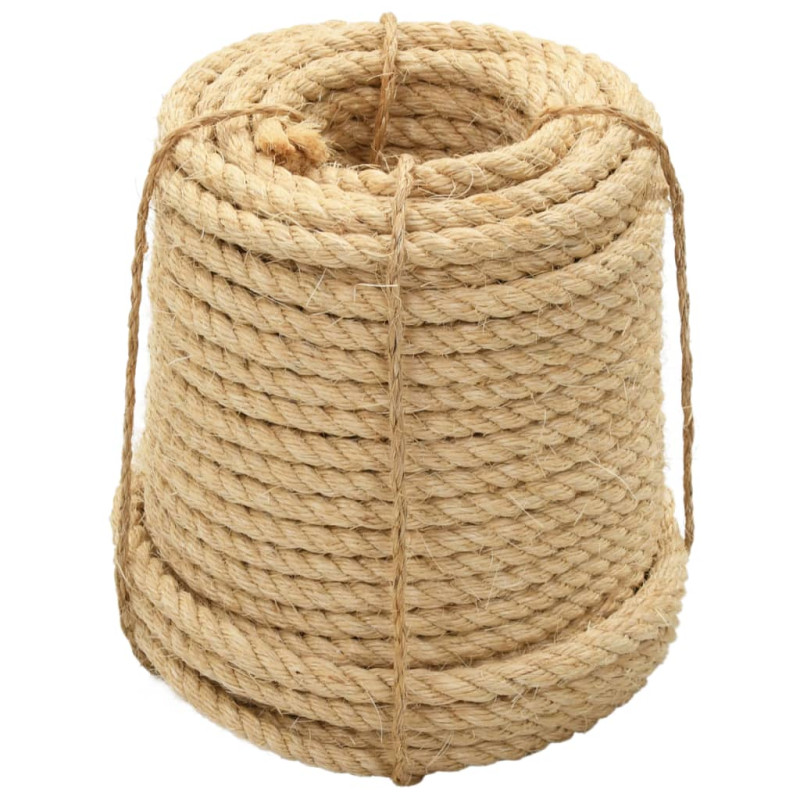 Corde 100 % en sisal 14 mm 50 m