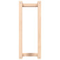 Porte serviette 23x18x60 cm Bois de pin massif