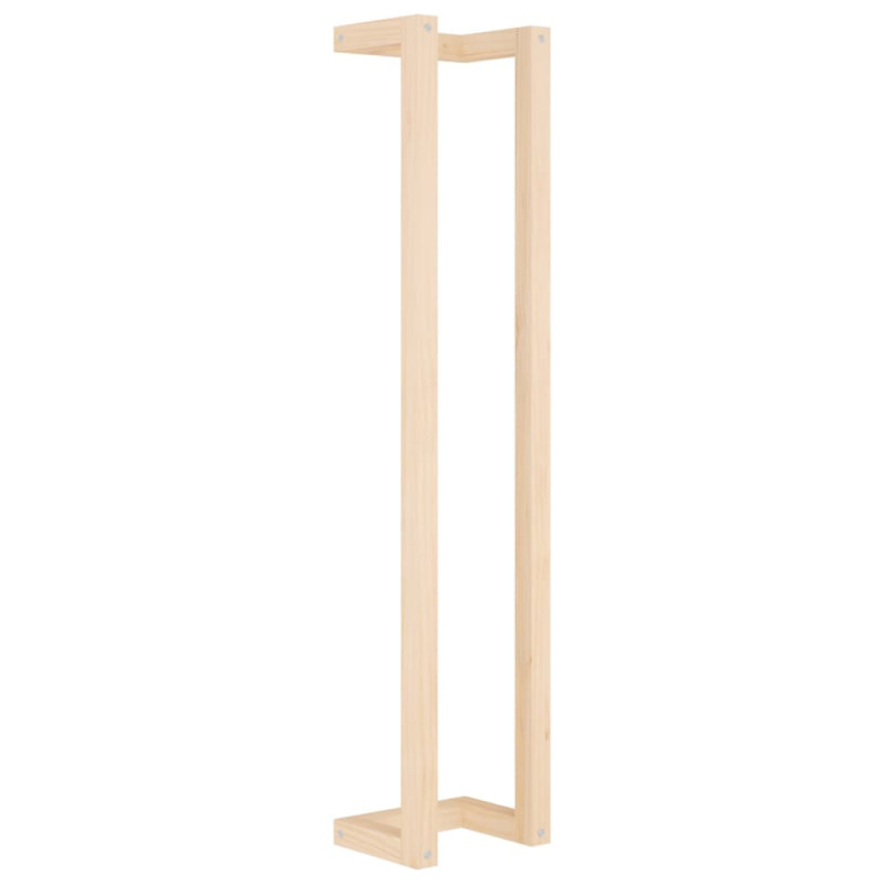 Porte serviette 23x18x110 cm Bois de pin massif