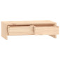 Support pour moniteur 50x27x15 cm Bois de pin solide