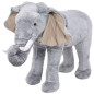 Jouet en peluche Éléphant Gris XXL