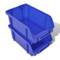 Jeu de paniers muraux de stockage Plastique 30pcs Bleu et rouge