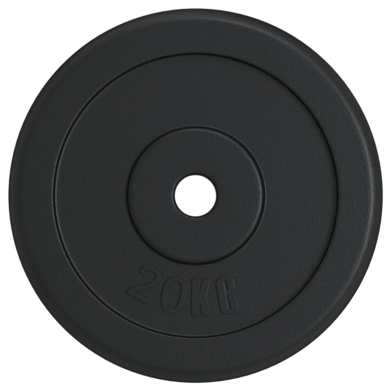 Plaque de poids 20 kg Fonte