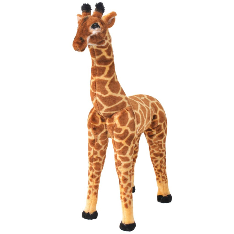 Jouet en peluche Girafe Marron et jaune XXL