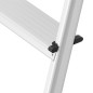 Hailo Escabeau pliable L90 Step ke 2x3 marches 60 cm 4443 701