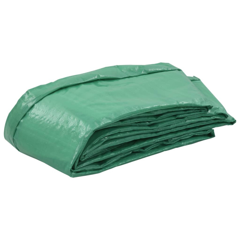 Coussin de sécurité PE Vert de trampoline rond de 3,66 m