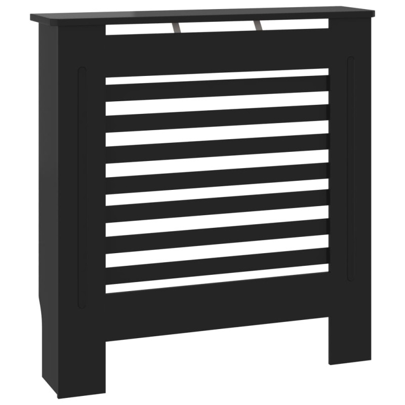 Cache radiateur MDF Noir 78 cm