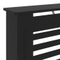 Cache radiateur MDF Noir 78 cm