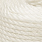 Corde de travail Blanc 10 mm 250 m polypropylène