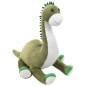 Dinosaure brontosaure en peluche Vert