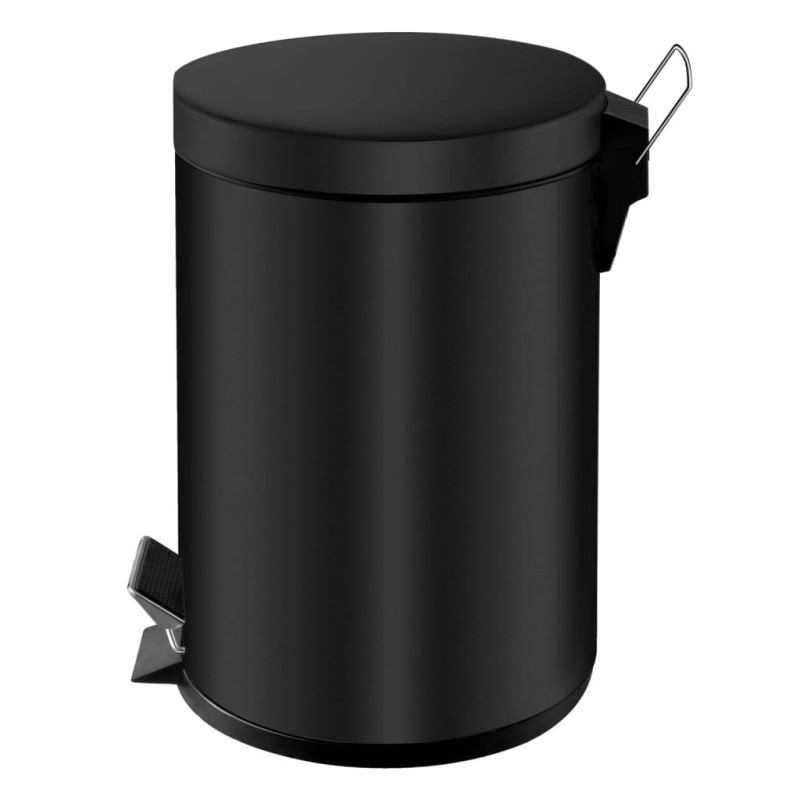 EKO Poubelle à pédale Classic 3 L Noir