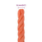 Corde de travail Orange 14 mm 50 m Polypropylène