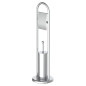 EISL Ensemble de toilette sur pied 2 en 1 Chrome