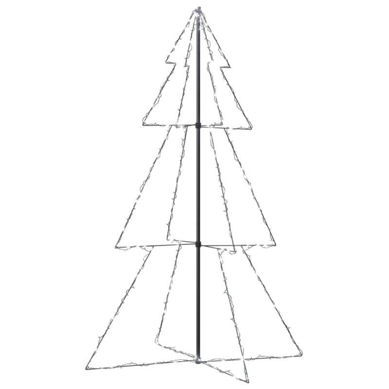 Arbre de Noël cône 240 LED d intérieur d extérieur 118x180 cm