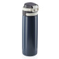 Leifheit Bouteille thermos Flip 600 ml Bleu foncé