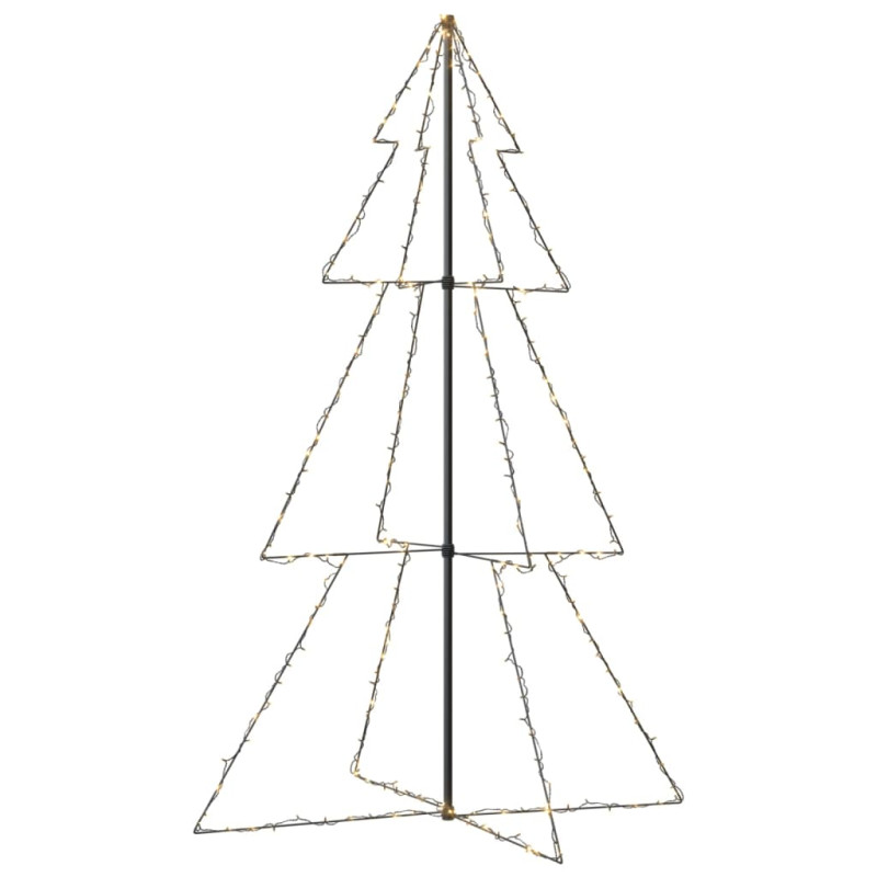 Arbre de Noël cône 240 LED d intérieur d extérieur 118x180 cm