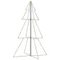 Arbre de Noël cône 240 LED d intérieur d extérieur 118x180 cm