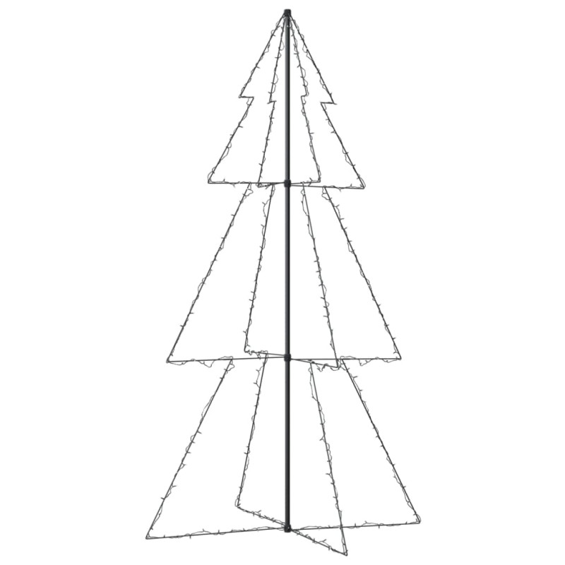 Arbre de Noël cône 300 LED d intérieur d extérieur 120x220 cm