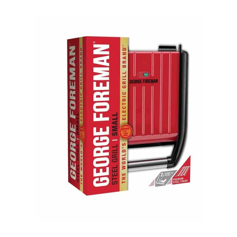 GEORGE FOREMAN Grill Family 25030-56 - 1200 W - Rouge