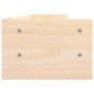 Support pour moniteur 100x24x16 cm Bois de pin solide