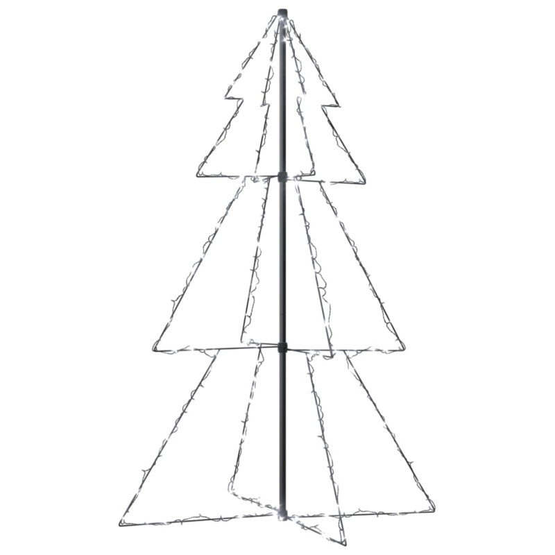 Arbre de Noël cône 200 LED d intérieur d extérieur 98x150 cm