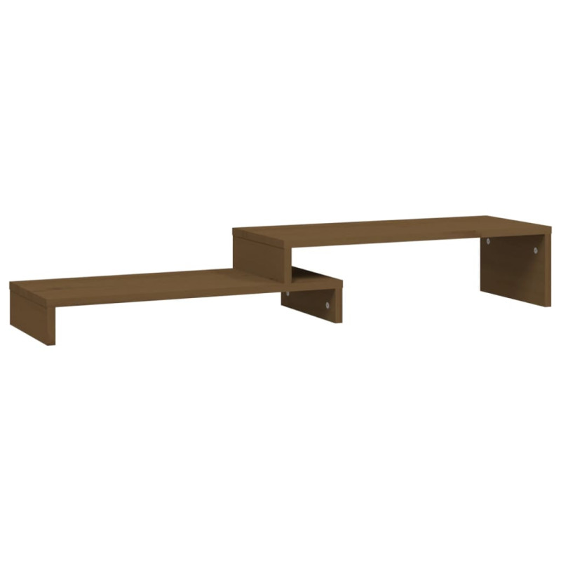 Support de moniteur Marron miel (52 101)x22x14 cm Bois de pin