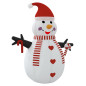 Bonhomme de neige gonflable avec LED 360 cm