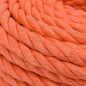 Corde de travail Orange 12 mm 25 m Polypropylène