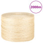 Corde 100 % sisal 3 mm 2000 m