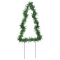 Décoration lumineuse arbre de Noël piquets 3 pcs 50 LED 30 cm