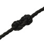 Corde de travail Noir 24 mm 25 m polypropylène