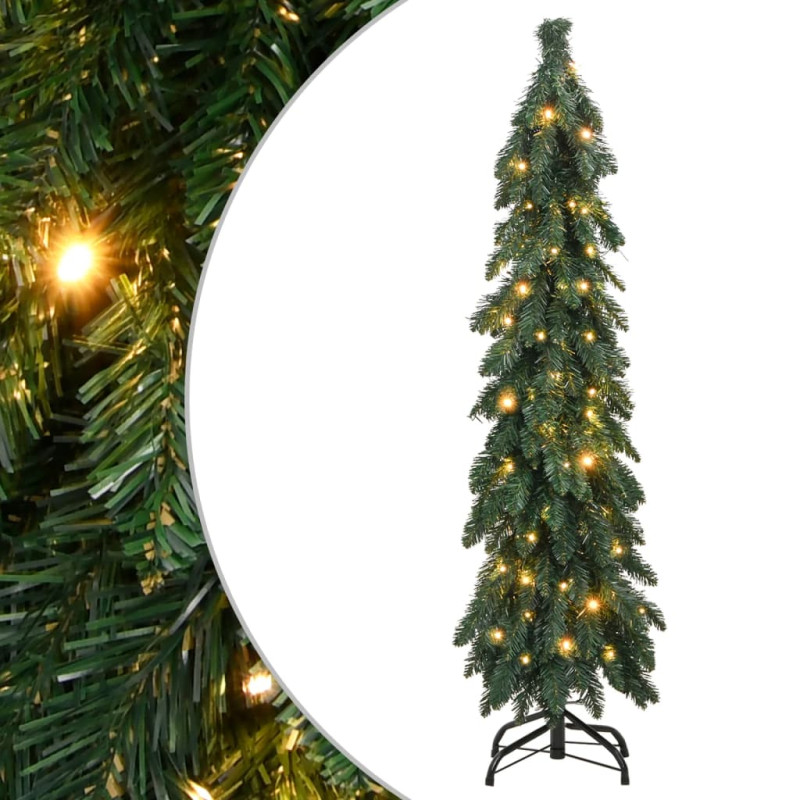 Arbre de Noël artificiel pré éclairé avec 60 LED 120 cm