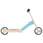 Trottinette pour enfants 2 in 1 bleu clair