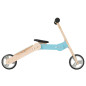 Trottinette pour enfants 2 in 1 bleu clair