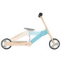 Trottinette pour enfants 2 in 1 bleu clair