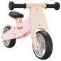 Vélo d équilibre pour enfants 2 in 1 rose