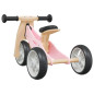 Vélo d équilibre pour enfants 2 in 1 rose