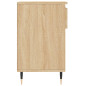 Armoire à chaussures Chêne sonoma 102x36x60cm Bois d ingénierie