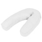 Coussin de grossesse en forme de J 54x(36 43) cm Blanc