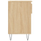 Armoire à chaussures Chêne sonoma 102x36x60cm Bois d ingénierie