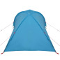 Tente de camping à dôme 2 personne bleu imperméable