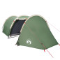 Tente de camping tunnel 4 personnes vert imperméable