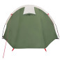 Tente de camping tunnel 4 personnes vert imperméable