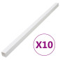 Goulotte de câble 100x60 mm 10 m PVC