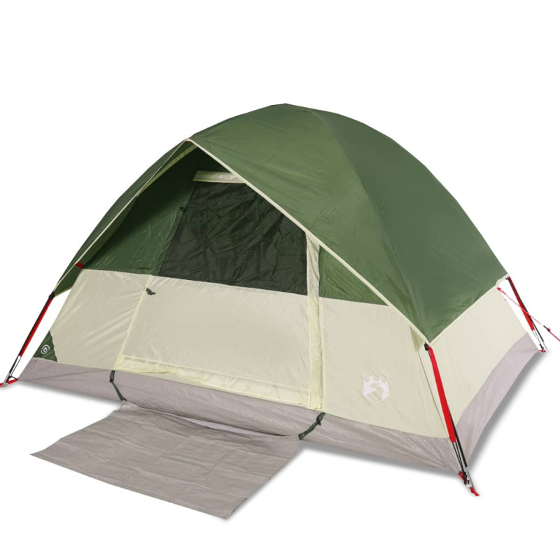 Tente de camping à dôme 2 personne vert imperméable