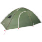 Tente de camping 8 personnes vert imperméable