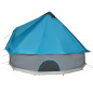 Tente familiale tipi 10 personnes bleu imperméable