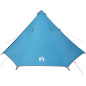 Tente familiale tipi 8 personnes bleu imperméable