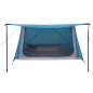 Tente de camping 2 personnes bleu imperméable